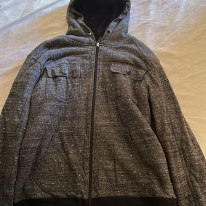Men’s large zip up hoodie